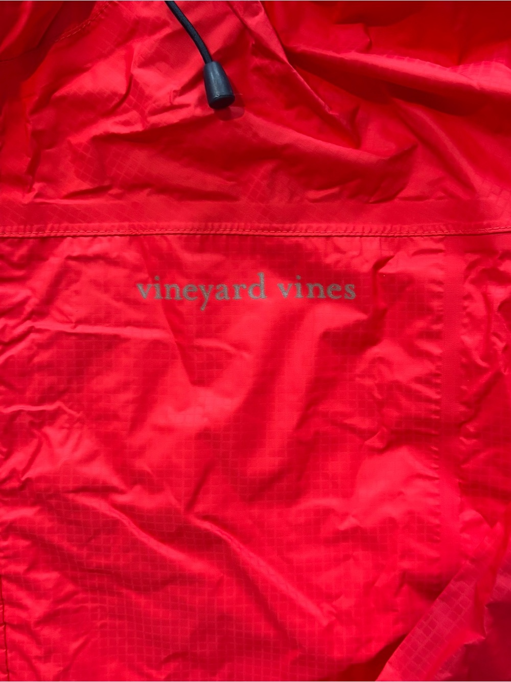 Vineyard Vines Red Windbreaker - Picture 2 of 3
